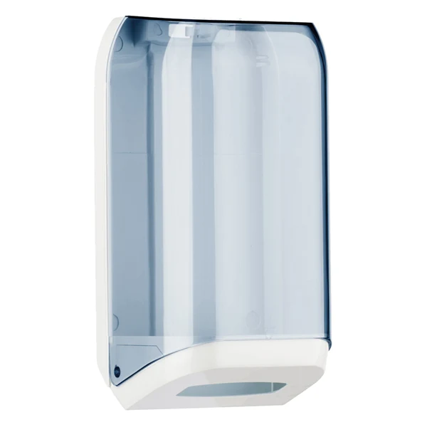 MAR PLAST - A62110 - Dispenser carta igienica Prestige - interfogliata - 15,8 x 13 x 30,7 cm - trasparente - Mar Plast - 61093 - Conf. da 1 Pz.