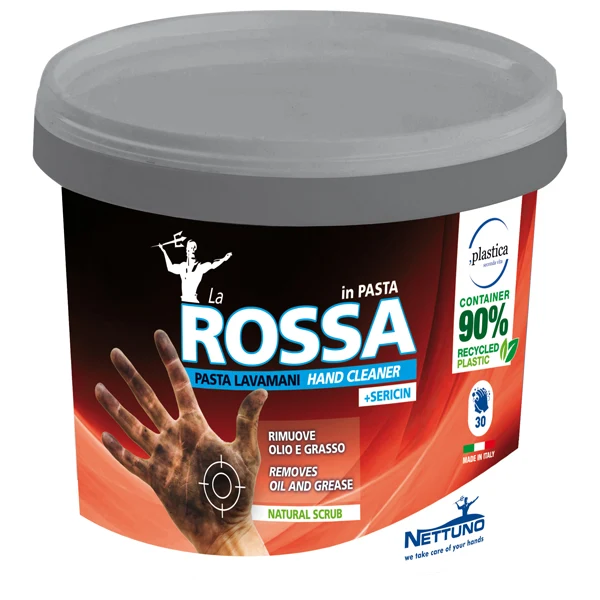 NETTUNO - 00671 - Pasta lavamani La Rossa - al sandalo-pachouli - Nettuno - barattolo 750 ml - 45018 - Conf. da 1 Pz.