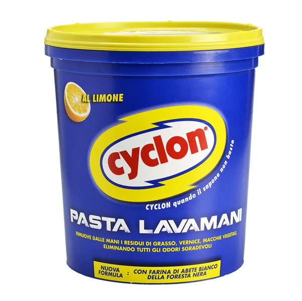 CYCLON - D6019 - Pasta lavamani - al limone - Cyclon - barattolo da 1 kg - 47327 - Conf. da 1 Pz.