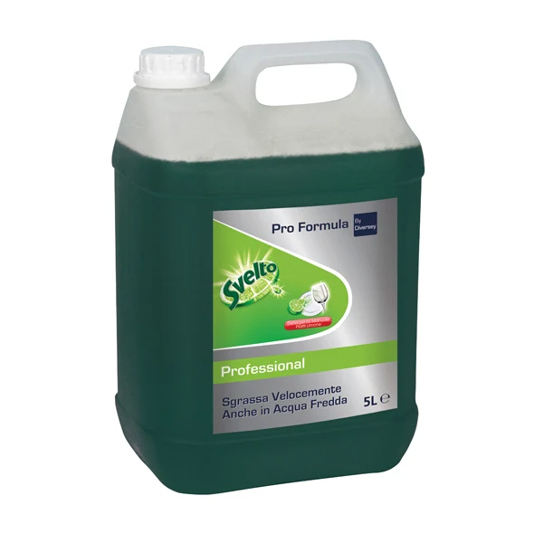 SVELTO - 7522663 - Detergente per piatti Svelto - limone - tanica da 5 L - 70893 - Conf. da 1 Pz.