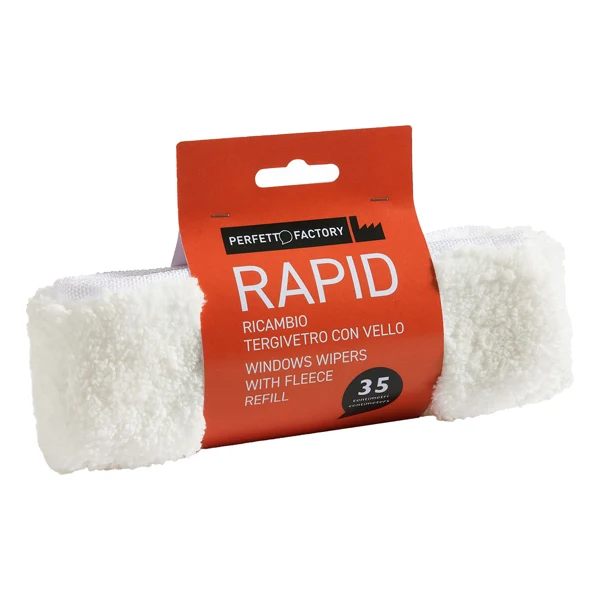 PerfettoFactory - 26651 - Ricambio - tergivetro con vello Rapid - PerfettoFactory - 99959 - Conf. da 1 Pz.