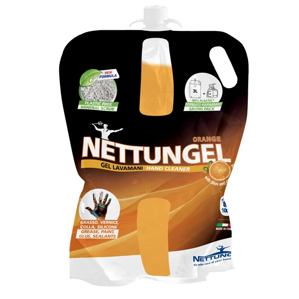 NETTUNO - 00792 - Sacca ricarica T-Bag Nettungel orange - 3 L - Nettuno - 89332 - Conf. da 1 Pz.