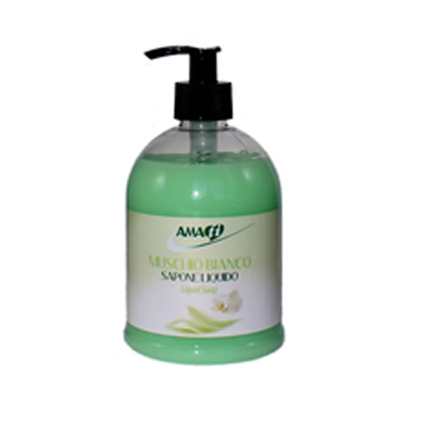 Amati - 112306001233 - Sapone liquido - muschio bianco - Amati - dispenser da 500 ml - 64270 - Conf. da 1 Pz.