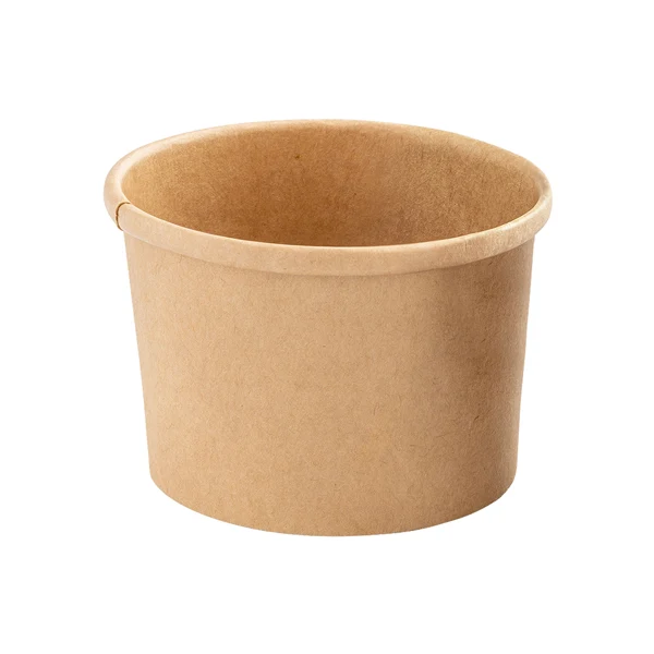 Signor Bio - PBC100BIO25C - Bowl per zuppe monouso - 360 ml - cartoncino - avana - Signor Bio - conf. 25 pezzi - 100114 - Conf. da 1 Pz.