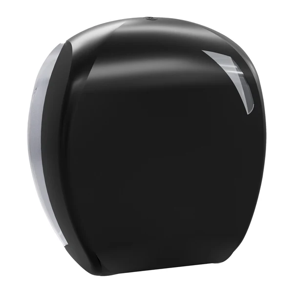 MAR PLAST - A90723BM - Dispenser carta igienica Skin Carbon rotolo Mini Jumbo - 29,6 x 13,5 x 27,7 cm - rotolo diametro 24 cm - nero - Mar Plast - 99689 - Conf. da 1 Pz.