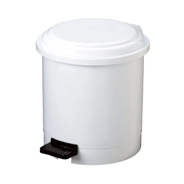 Medial - 906103 - Pattumiera a pedale Ruf - PP - 3 L - diametro 17,5 cm - altezza 21 cm - bianco - Medial - 70999 - Conf. da 1 Pz.