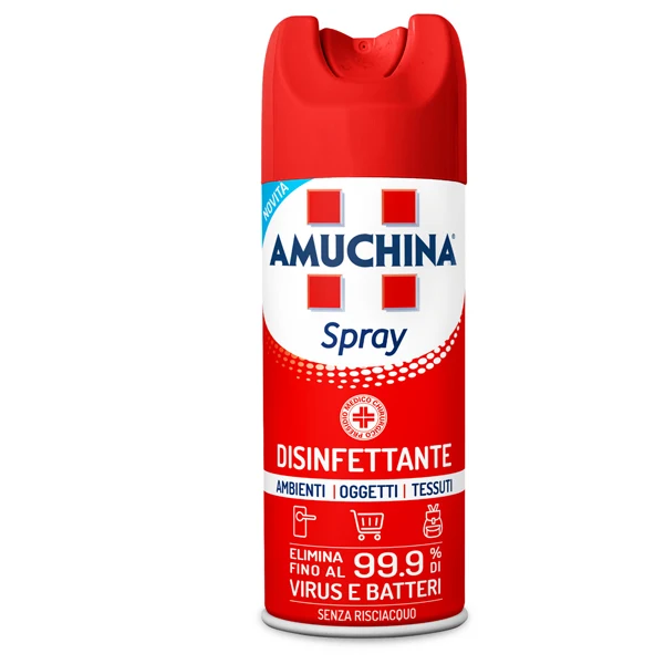 Amuchina Professional - 419800 - Spray amuchina - disinfettante per ambienti oggetti e tessuti - 400 ml - Amuchina Professional - 93774 - Conf. da 1 Pz.