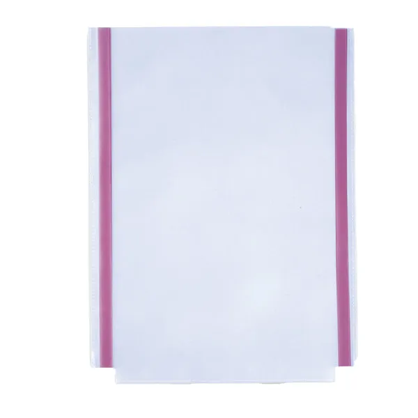 SEI ROTA - 318129 - Tasche GS adesive con soffietto - PVC - 22 x 30 cm - trasparente - Sei Rota - conf. 10 pezzi - 56694 - Conf. da 1 Pz.