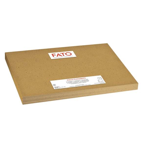FATO - 89102000 - Tovaglietta Taverna - in cartapaglia - 30 x 40 cm - avana - Fato - conf. 200 pezzi - 91353 - Conf. da 1 Pz.