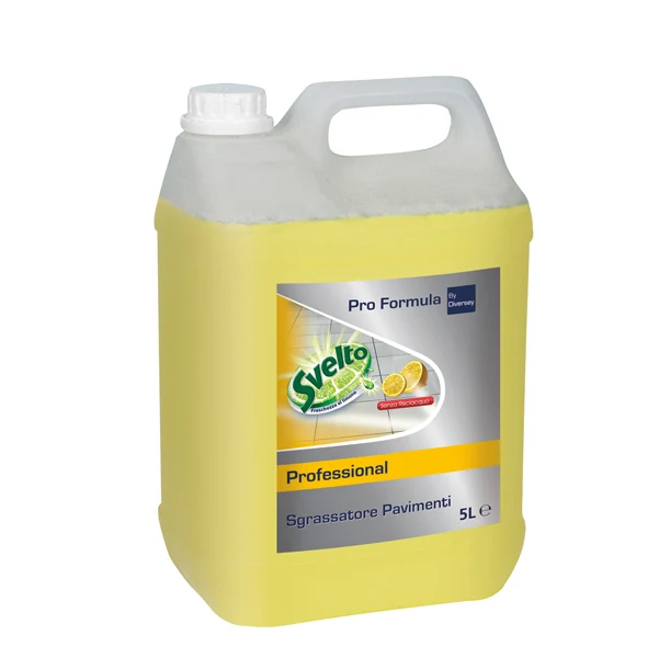 SVELTO - 7514364 - Sgrassatore per pavimenti - limone - Svelto - tanica da 5 L - 60997 - Conf. da 1 Pz.