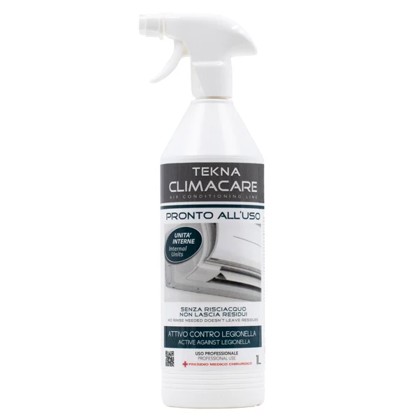 Tekna - K020 - Detergente disinfettante Climacare - pronto all’uso - 1 lT - Tekna - 95924 - Conf. da 1 Pz.