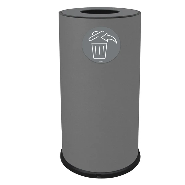 STILCASA - 871-G - Contenitore per raccolta differenziata - 1 scomparto - 70 L - grigio - Stilcasa - 102084 - Conf. da 1 Pz.