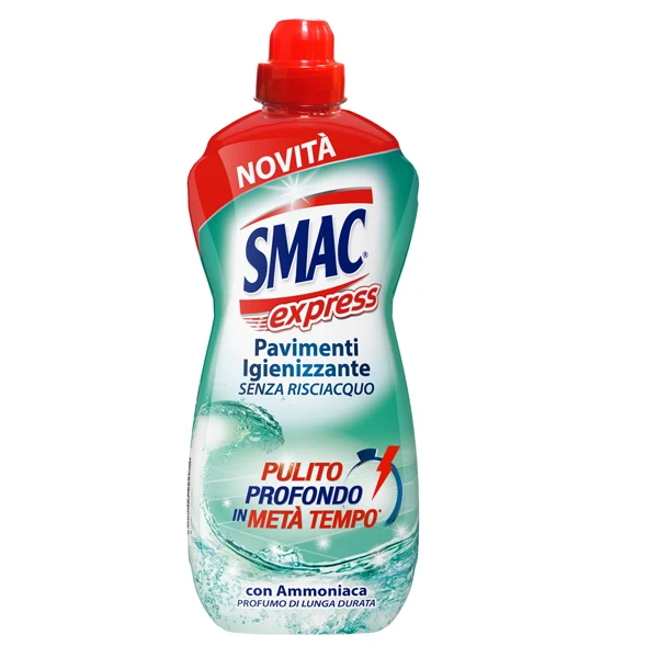SMAC - M74678 - Smac Express pavimenti - igienizzante con ammoniaca - 1 L - Smac - 99947 - Conf. da 1 Pz.
