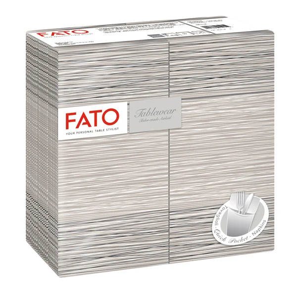 FATO - 88471500 - Busta portaposate - linea Millerighe - 40 x 40 cm - polvere - Fato - conf. 40 pezzi - 99187 - Conf. da 1 Pz.