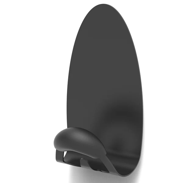 ALBA - PMMAG N - Appendiabiti magnetico - 8 x 7,5 x 11,5 cm - 1 posto - nero - Alba - 82978 - Conf. da 1 Pz.