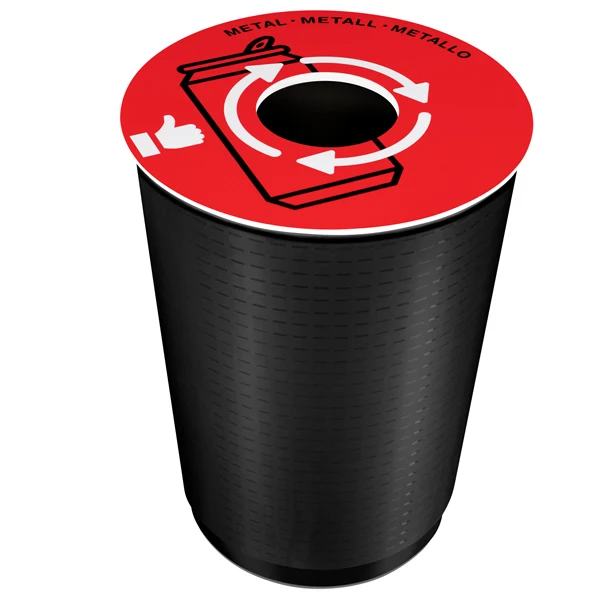 CEP - 1009360151 - Coperchio raccolta metallo - per cestino 133R - diametro 38 cm - PVC - rosso - Cep - 101764 - Conf. da 1 Pz.