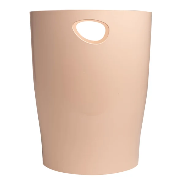 EXACOMPTA - 45331D - Cestino gettacarte Ecobin Skandi - altezza 33,5 cm - diametro 26 cm - 15 L - nude - Exacompta - 101456 - Conf. da 1 Pz.