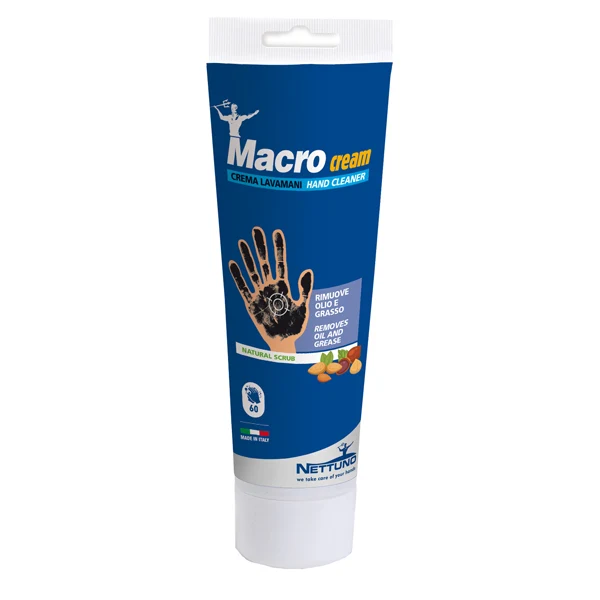NETTUNO - 01047 - Crema lavamani MacroCream - in tubetto - 250 ml - Nettuno - 97559 - Conf. da 1 Pz.