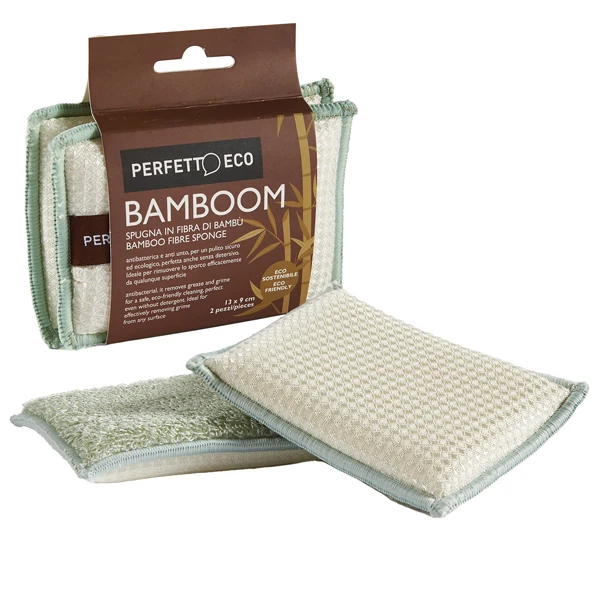 PERFETTO - 13951 - Spugna Bamboom - Perfetto - conf. 2 pezzi - 97305 - Conf. da 1 Pz.