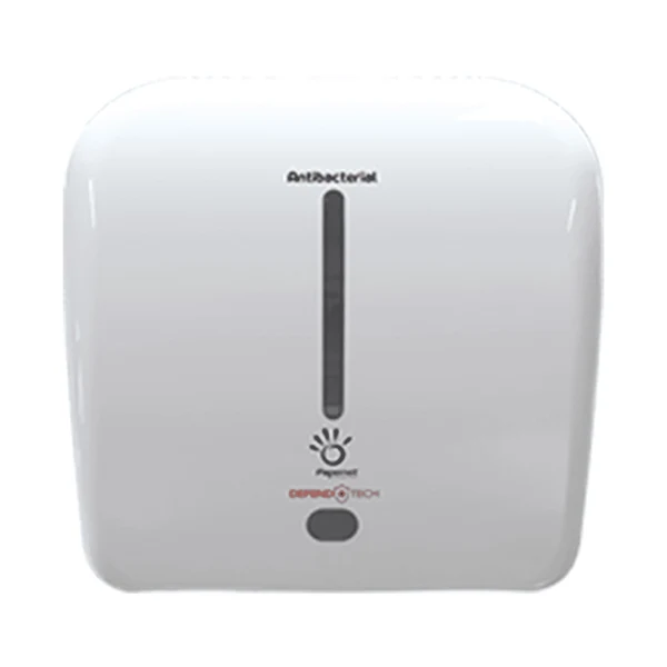 PAPERNET - 419274 - Dispenser antibatterico Universus No Touch - Defend Tech - 22,6 x 32,1 x 3,3 cm - Papernet - 97038 - Conf. da 1 Pz.