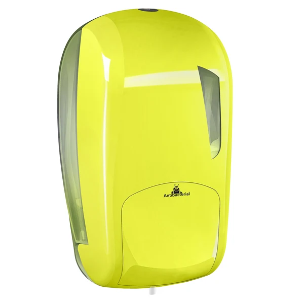 MAR PLAST - A91201FAB - Dispenser sapone Skin - murale - capacità 1 L - giallo fluo - Mar Plast - 96765 - Conf. da 1 Pz.