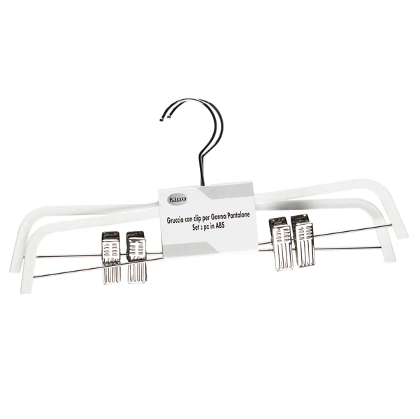 King Collection - G1780036-B - Gruccia - antiscivolo - 37 x 0,6 cm - bianco - King Collection - conf. 2 pezzi - 94000 - Conf. da 1 Pz.