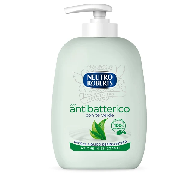 NEUTRO ROBERTS - R908762 - Sapone liquido Antibatterico - 200 ml - Neutro Roberts - 91544 - Conf. da 12 Pz.