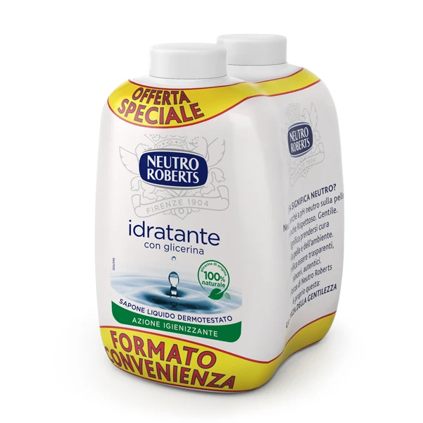 NEUTRO ROBERTS - R908471 - Ricarica bis sapone liquido Extra Idratante - 400 ml - Neutro Roberts - 91543 - Conf. da 1 Pz.