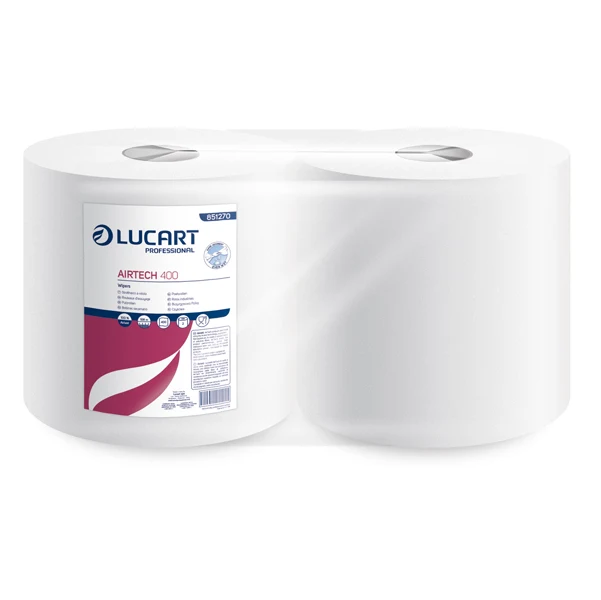 Lucart - 851270J - Bobina panni multiuso Texicell 400 - 400 strappi - 108 mt - Lucart - 91479 - Conf. da 2 Pz.