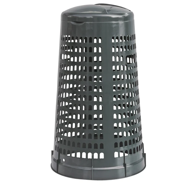Mobil Plastic - 69-110-GRB - Trespolo portasacco - diametro 38 cm - altezza 85 cm - 110 L - grigio scuro - Mobil Plastic - 86740 - Conf. da 1 Pz.