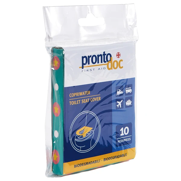 ProntoDoc - 4176 - Copriwater - biodegradabile - ProntoDoc - conf. 10 pezzi - 86218 - Conf. da 1 Pz.