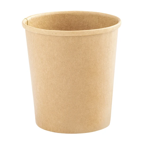 Signor Bio - PBC102BIO25C - Bowl per zuppe monouso - 780 ml - cartoncino - avana - Signor Bio - conf. 25 pezzi - 100116 - Conf. da 1 Pz.
