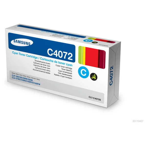 OFFERTA SAMSUNG - ST994A - Samsung-HP - Toner originale - Ciano - CLTC4072S-ELS - 1.000 pag - SAMST994A - Conf. da 1 Pz.