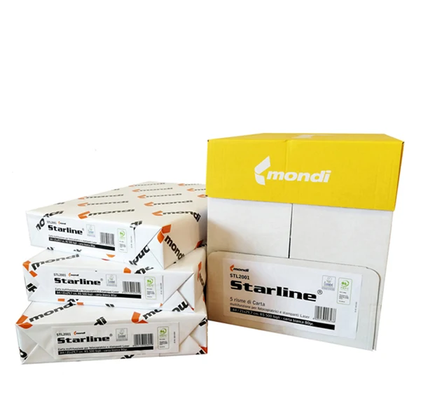 STARLINE - STL2001. - Carta fotocopie - A4 - 80 gr - bianco - Starline - conf. 500 fogli - STL2001 - Conf. da 5 Pz.