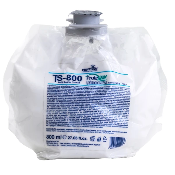 NETTUNO - 30900 - Crema mani Protexem Rinnova - idratante ed emolliente - sacca ricarica da 800 ml - Nettuno - 98382 - Conf. da 1 Pz.