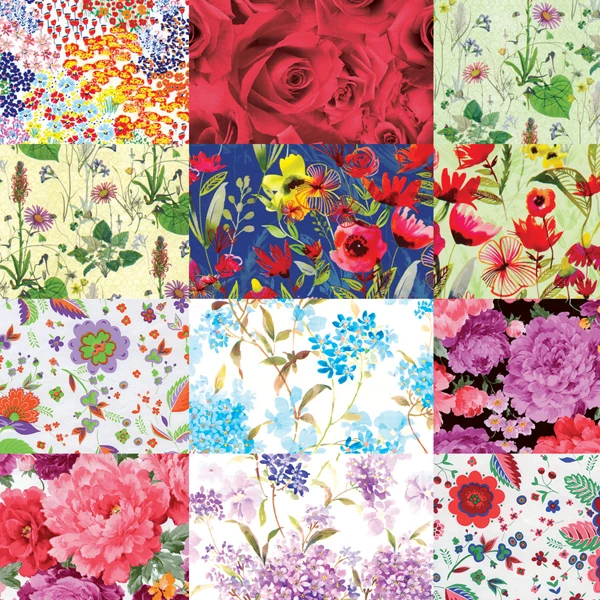REX SADOCH - R4403GEN - Carta regalo - raso - Fiori - 70 x 100 cm - Rex Sadoch - scatola 100 fogli - 88307 - Conf. da 1 Pz.