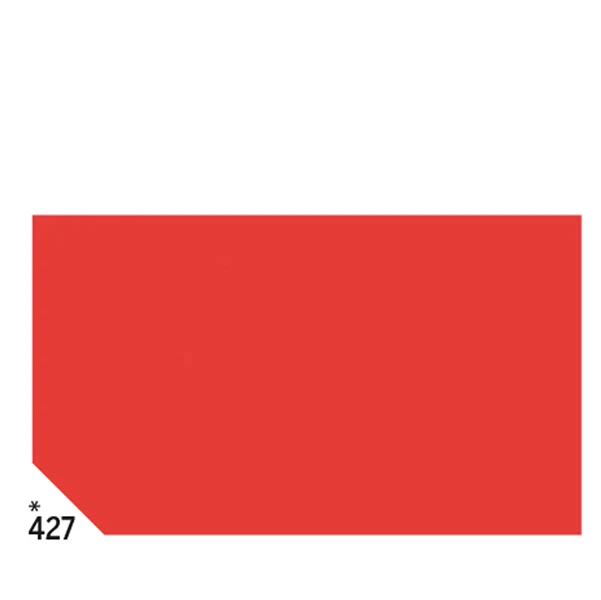 REX SADOCH - KV106427 - Carta velina - 50 x 70 cm - 20 gr - rosso 427 - Rex Sadoch - busta 26 fogli - 67647 - Conf. da 1 Pz.
