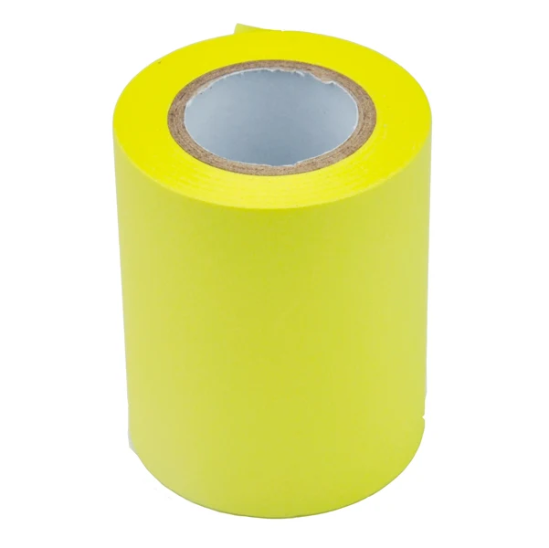 ITERNET - 3205G - Rotolo ricarica carta autoadesiva - giallo neon - 59mm x 10mt - per Memoidea Tape Dispenser - Iternet - 77323 - Conf. da 6 Pz.