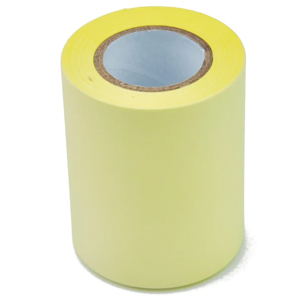 ITERNET - 3205 - Rotolo ricarica carta autoadesiva - giallo pastello - 59mm x 10mt - per Memoidea Tape Dispenser - Iternet - 77321 - Conf. da 6 Pz.