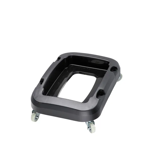 Medial - 114201 - Carrello a 4 ruote per contenitore Office - 32,5×47×15 cm - nero - Medial - 76497 - Conf. da 1 Pz.