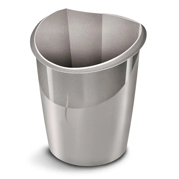 CEP - 1003200201 - Cestino gettacarte Ellypse Xtra Strong - altezza 38 cm - 15 L - grigio talpa - CEP - 75089 - Conf. da 1 Pz.