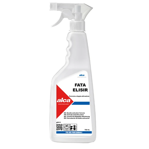 ALCA - ALC336 - Detergente per bagno Fata Elisir - profumo persistente - Alca - trigger da 750 ml - 74149 - Conf. da 1 Pz.