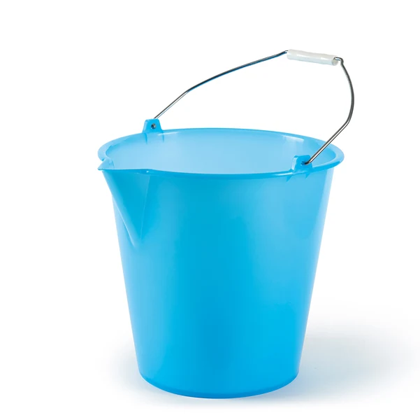 PerfettoFactory - 32105 - Secchio con becco - in politene - 12 L - azzurro - PerfettoFactory - 74098 - Conf. da 1 Pz.