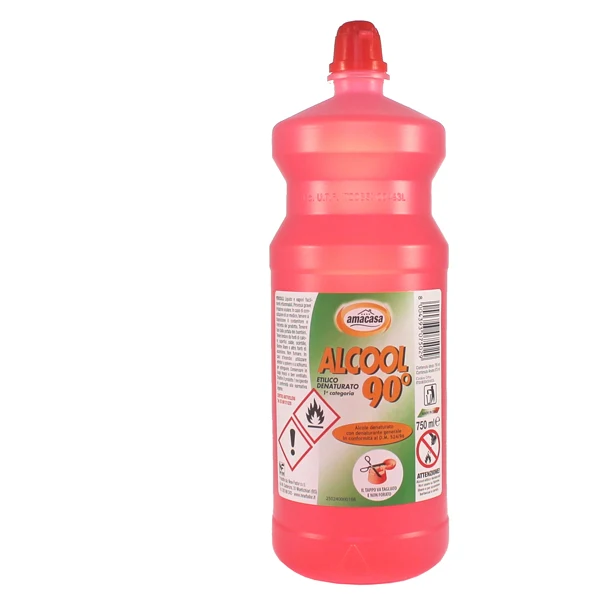 AMACASA - 100105075029 - Alcool etilico denaturato 90° - 750 ml - Amacasa - 67537 - Conf. da 1 Pz.