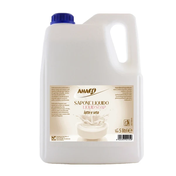 Amati - 112304001356 - Detergente liquido - latte - Amati - tanica da 5 L - 62201 - Conf. da 1 Pz.
