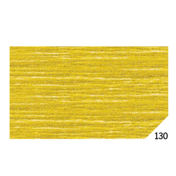 REX SADOCH - KM3X4-130 - Carta crespa - 50 x 150 cm - 80 gr - oro metal 130 - Rex Sadoch - conf.10 rotoli - 46567 - Conf. da 1 Pz.