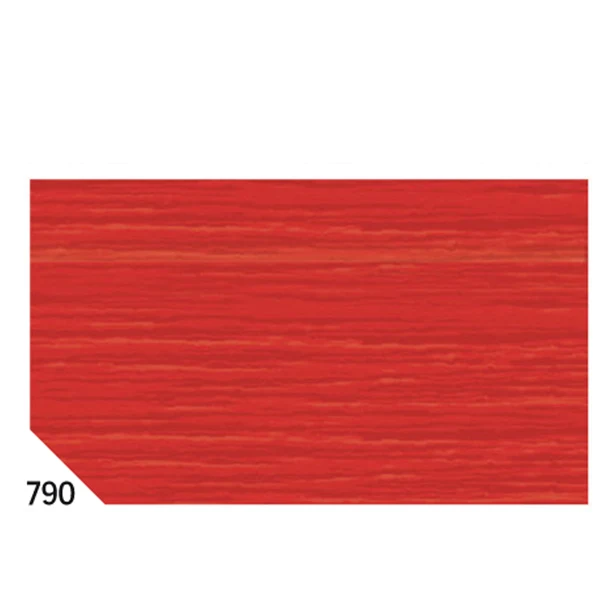 REX SADOCH - KR363-790 - Carta crespa - 50 x 250 cm - 48 gr - rosso ciliegia 790 - Rex Sadoch - conf.10 rotoli - 46553 - Conf. da 1 Pz.